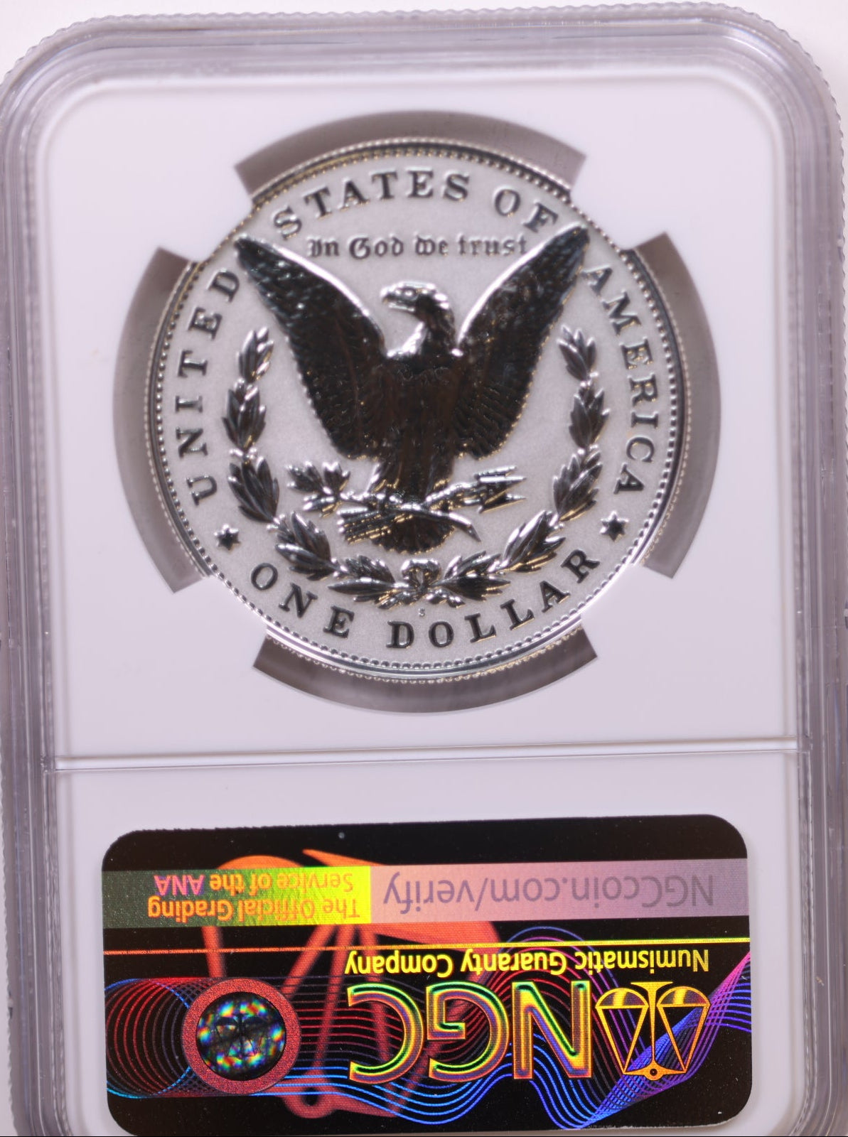 2025-S $1 Morgan, NGC Reverse PF 70, Store #GMC336
