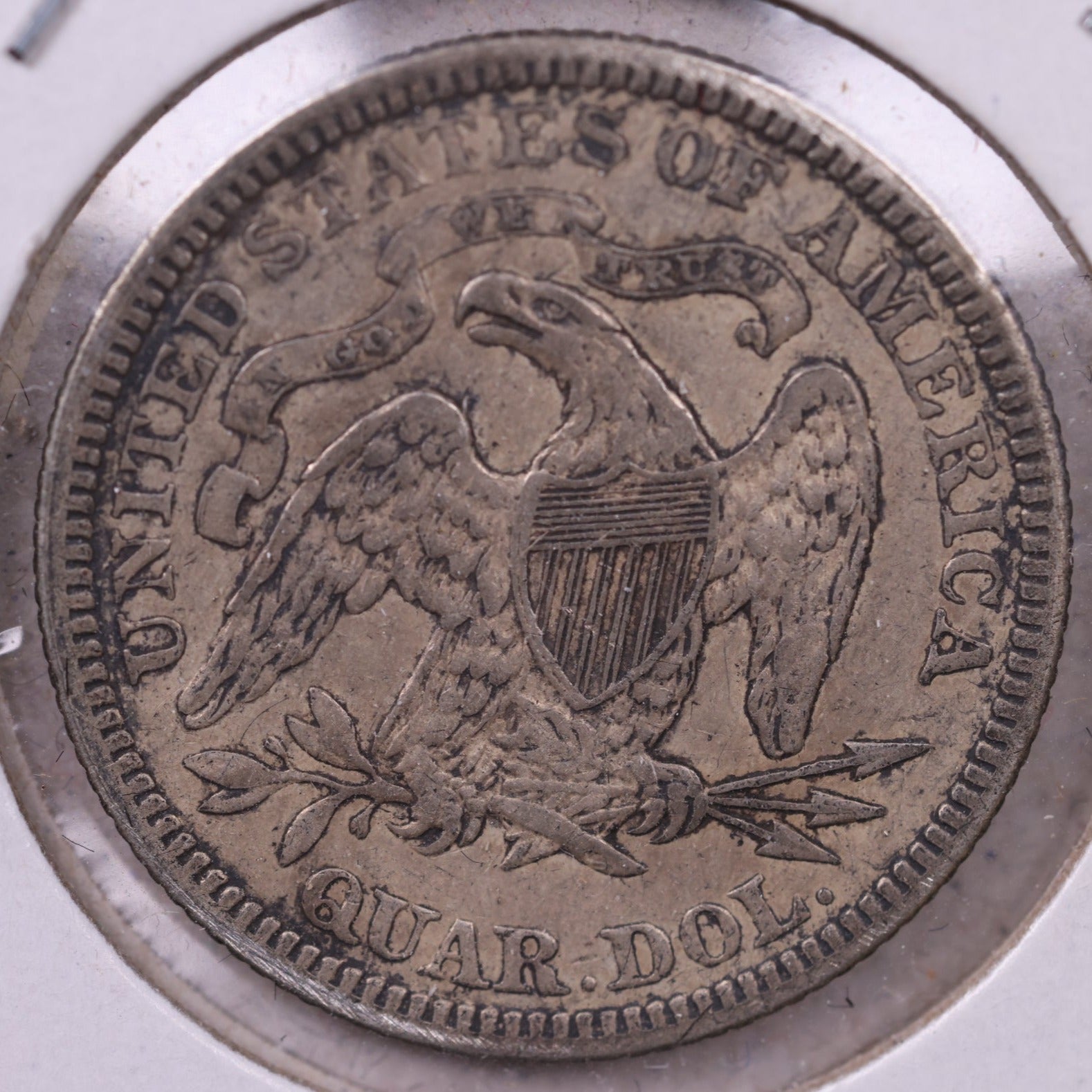 1880 Seated Liberty Quarter, Extra Fine Circulated Coin., Store #QR1393