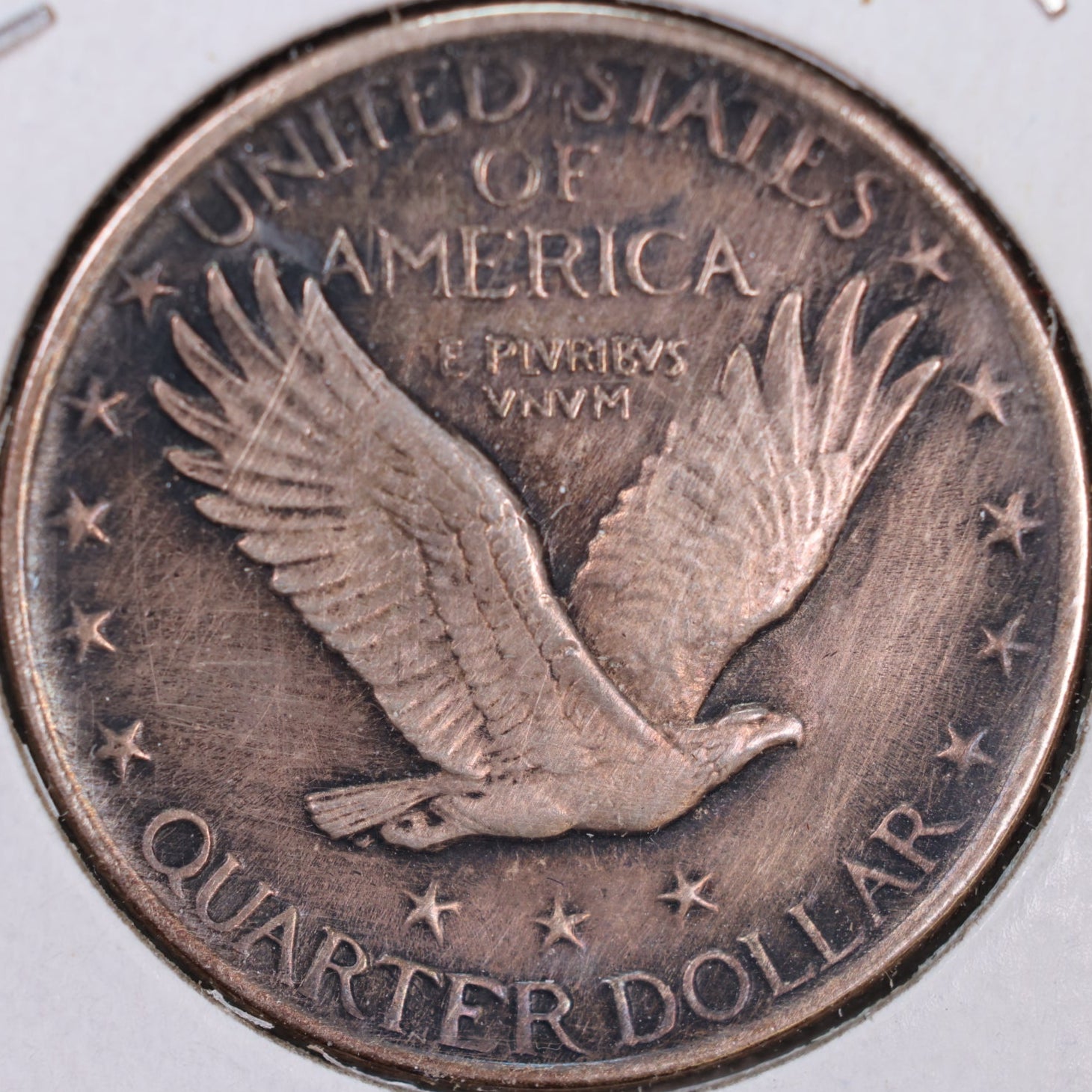 1920 Standing Liberty Silver Quarter, About Uncirculated Coin, Store #QR0050