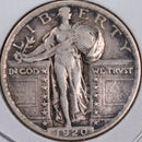 1920 Standing Liberty Quarter, Extra Fine Circulated Coin, Store