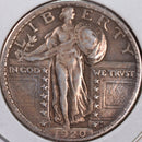 1920 Standing Liberty Quarter, Very Fine+ Circulated Coin, Store
