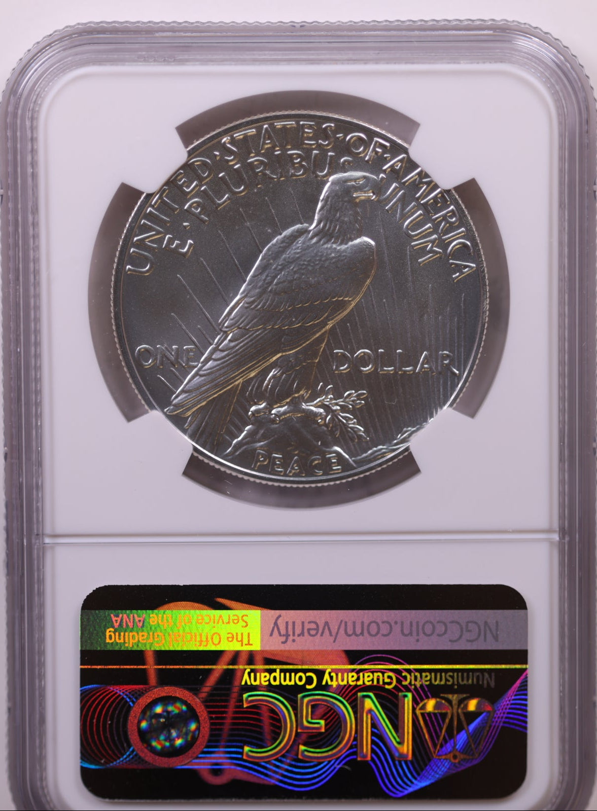 2023 $1 Peace, NGC MS 70, Store #GMC343