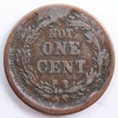 1861-64 Civil War Patriotic Token, Fine Circulated Coin, Store