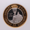 2000 W $10 Library of Congress, BI-Metal Commemorative, NGC PF69, Store