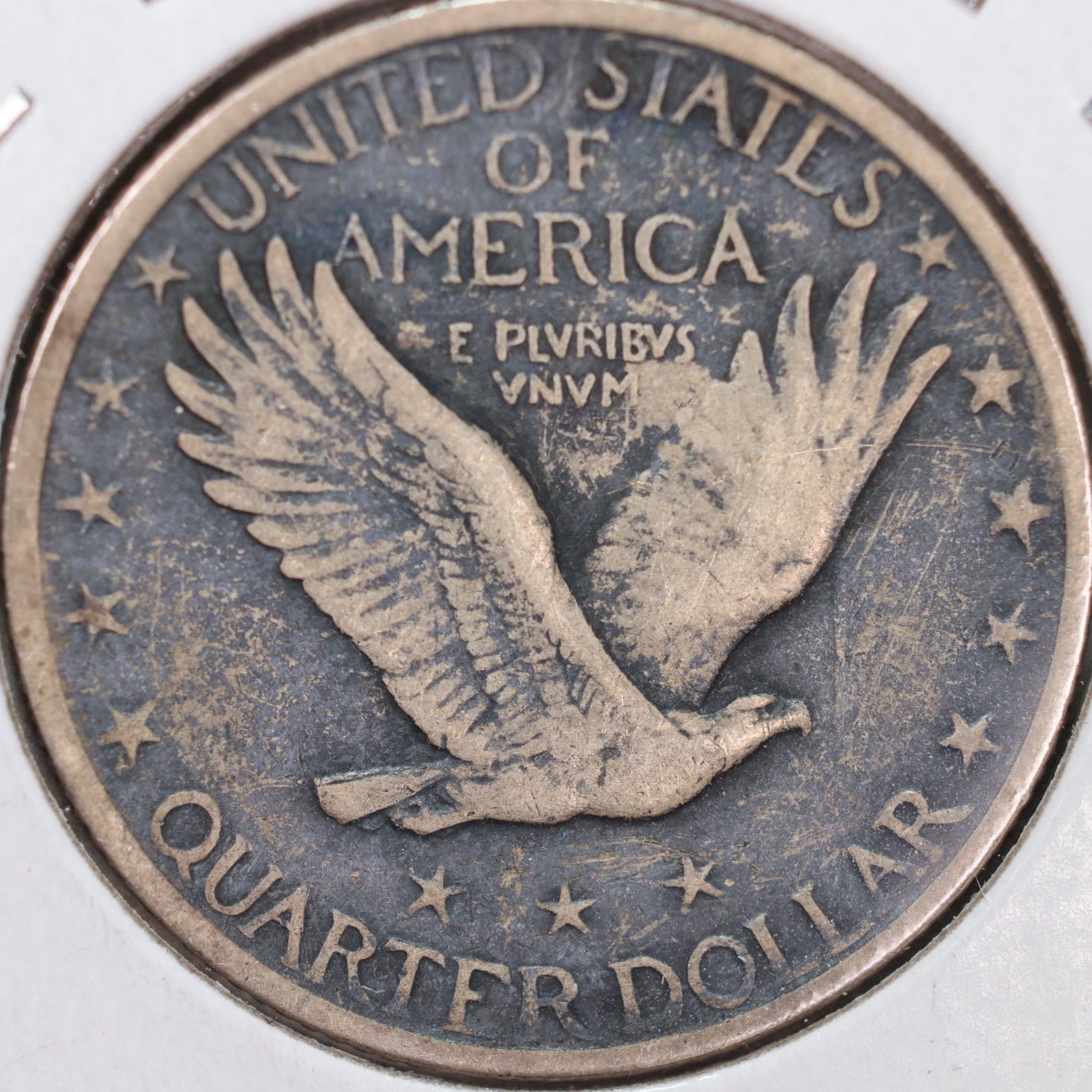 1920 Standing Liberty Silver Quarter, Very Fine+ Circulated Coin, Store #QR0058