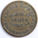 1861-64 Civil War Store  Card, George B. Ames, Very Fine Circulated Coin, Store