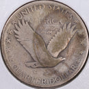 1920-S Standing Liberty Quarter, Very Good Circulated Coin, Store