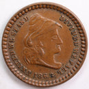 1861-64 Civil War Patriotic Token, About Uncirculated Coin, Store