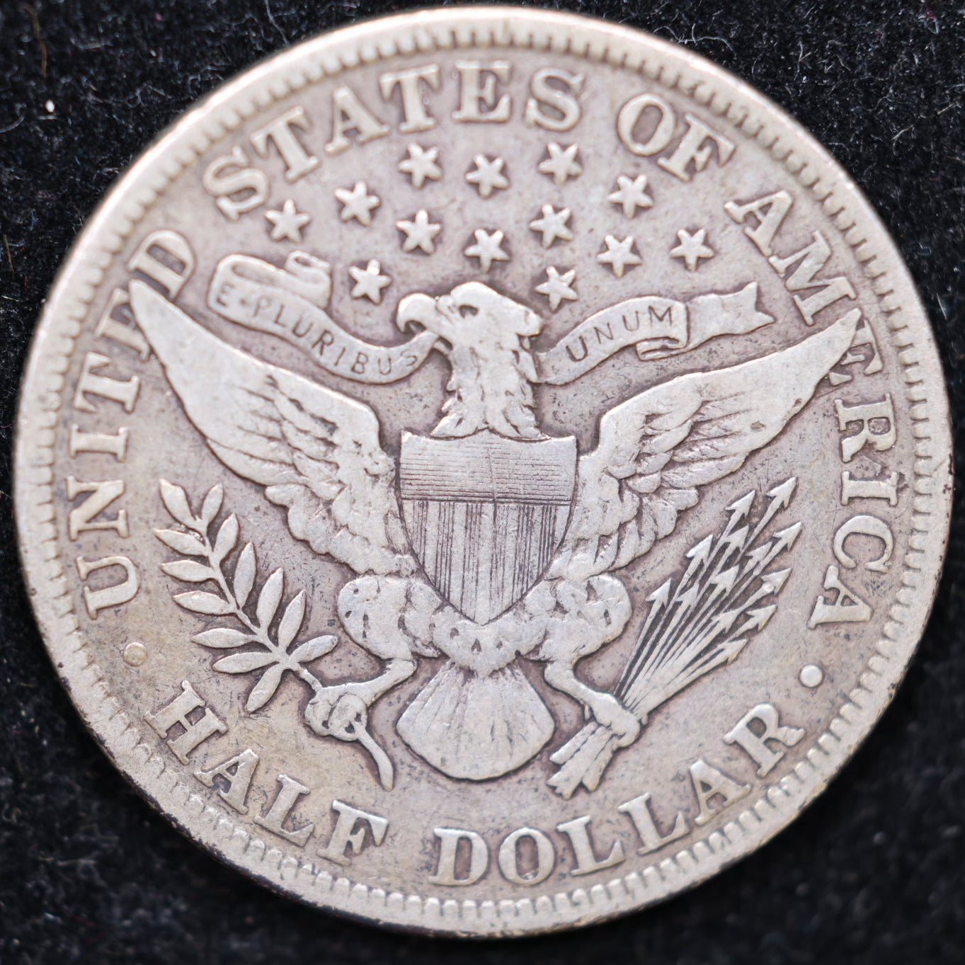1899 Barber Silver Half Dollar, Fine+ Circulated Coin, Store #HR229