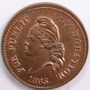 1861-64 Civil War Patriotic Token, About Uncirculated Coin, Store