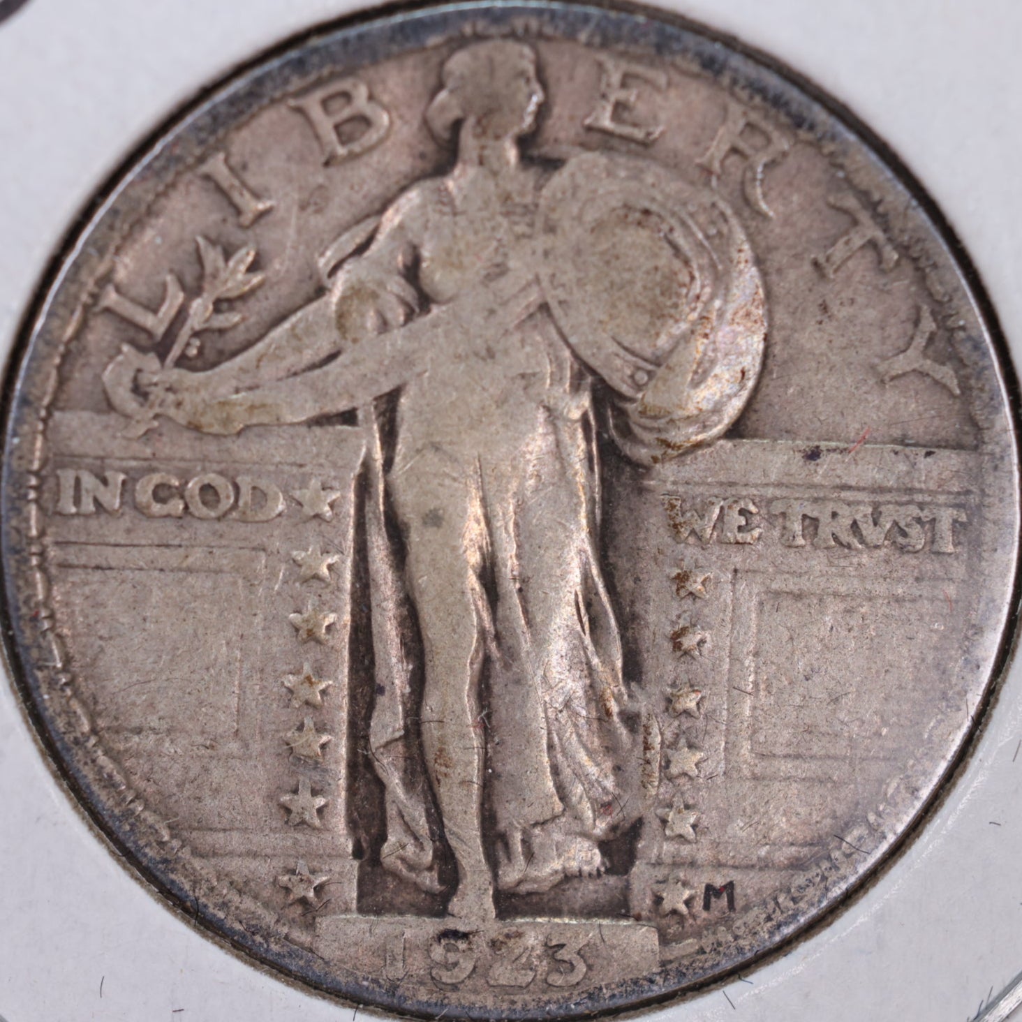 1923 Standing Liberty Quarter, Very Fine Circulated Coin, Store #QR0067