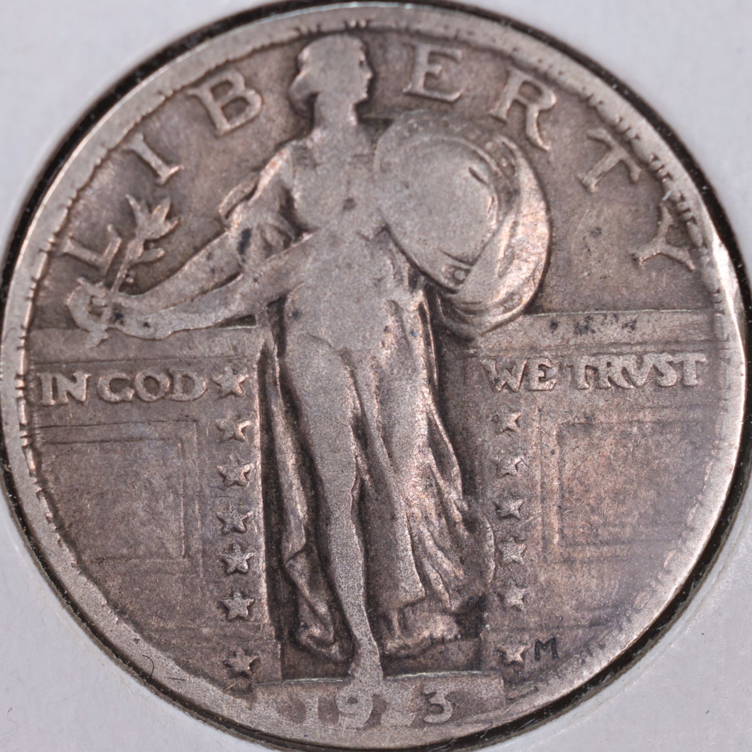 1923 Standing Liberty Quarter, Fine+ Circulated Coin, Store #QR0069