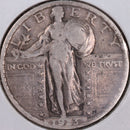 1923 Standing Liberty Quarter, Fine+ Circulated Coin, Store