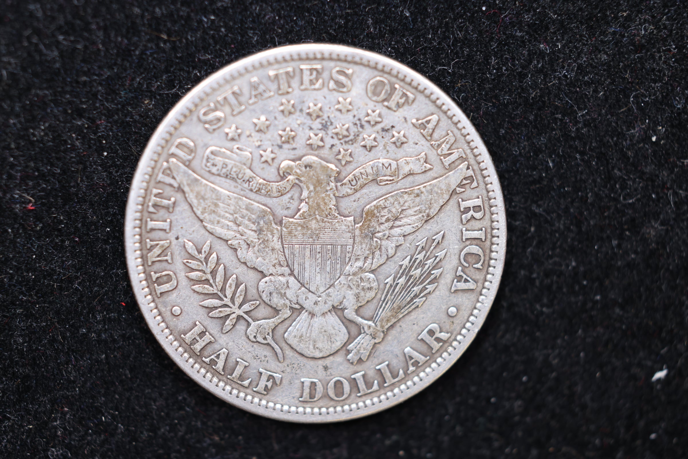 1912 Barber Half Dollar., Circulated Coin. Large Affordable Sale #HR417