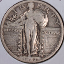 1923 Standing Liberty Quarter, Fine+ Circulated Coin, Store