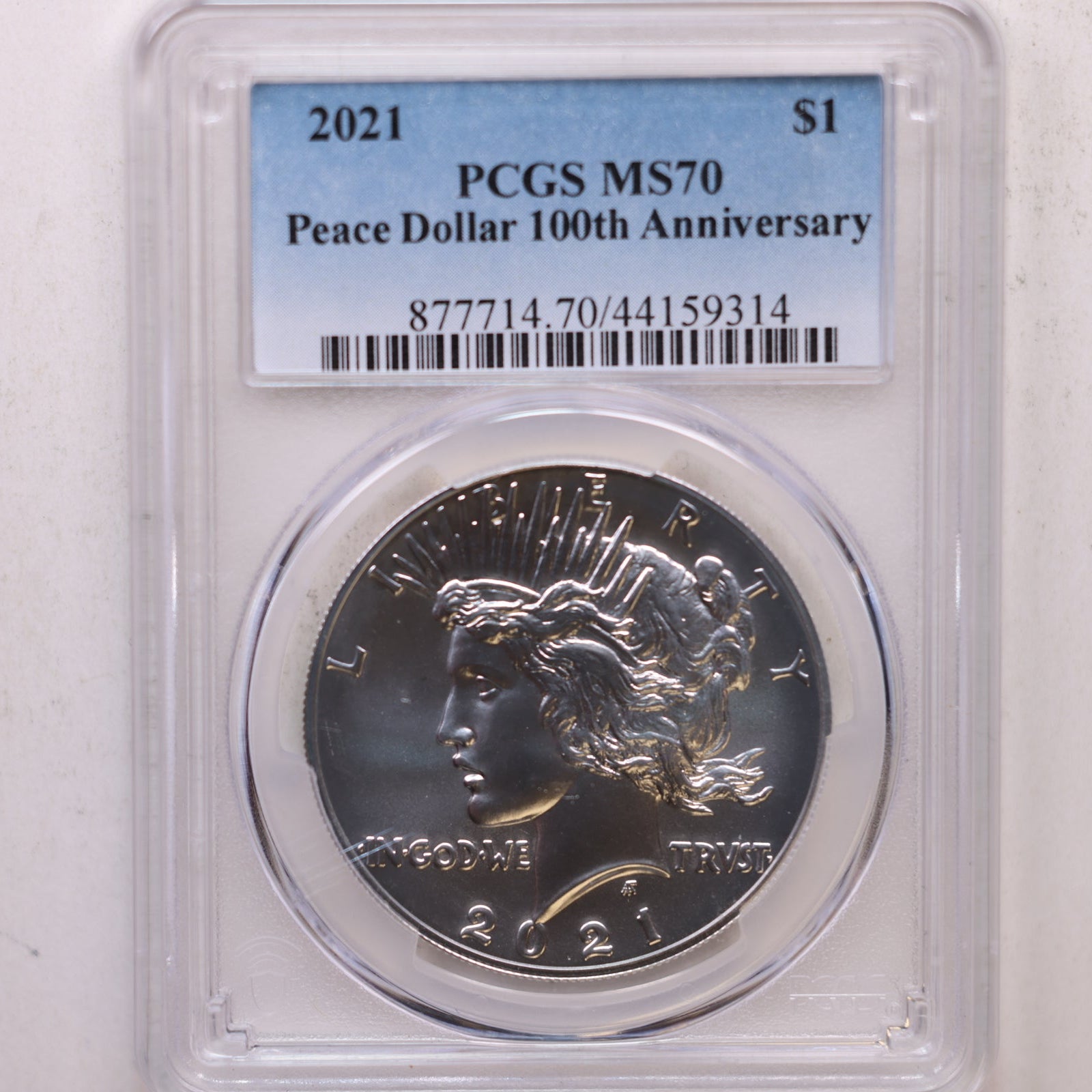 2021 Morgan and Peace 6 Coin Commemorative Set, PCGS MS 70, Store #GMC289
