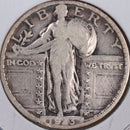 1923 Standing Liberty Quarter, Very Fine Circulated Coin, Store