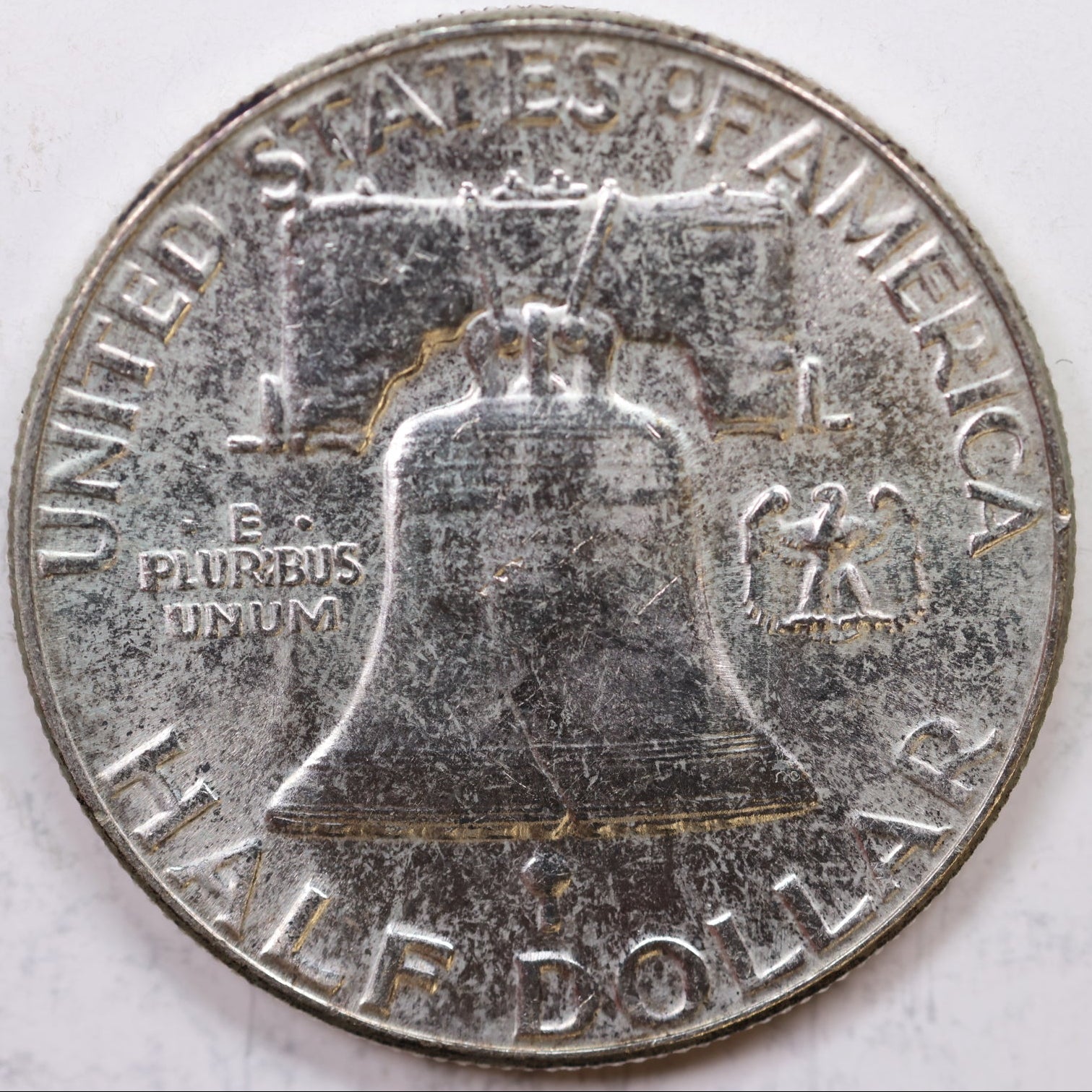 1954 Franklin Half Dollar, Mint State Uncirculated Coin, Store #HR1186