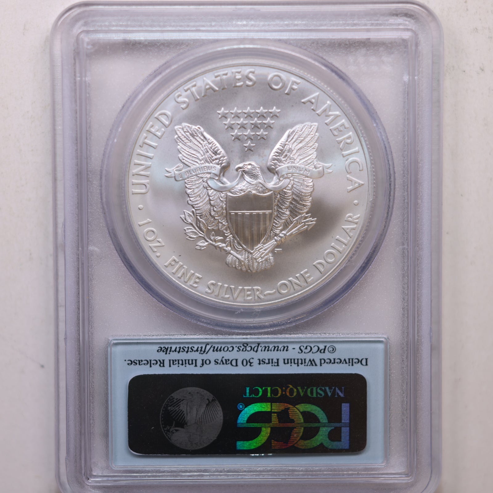 2013 (S) American Silver Eagle, Struck at San Francisco, PCGS MS70, Store #AE0244