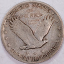 1923 Standing Liberty Quarter, Very Fine+ Circulated Coin, Store