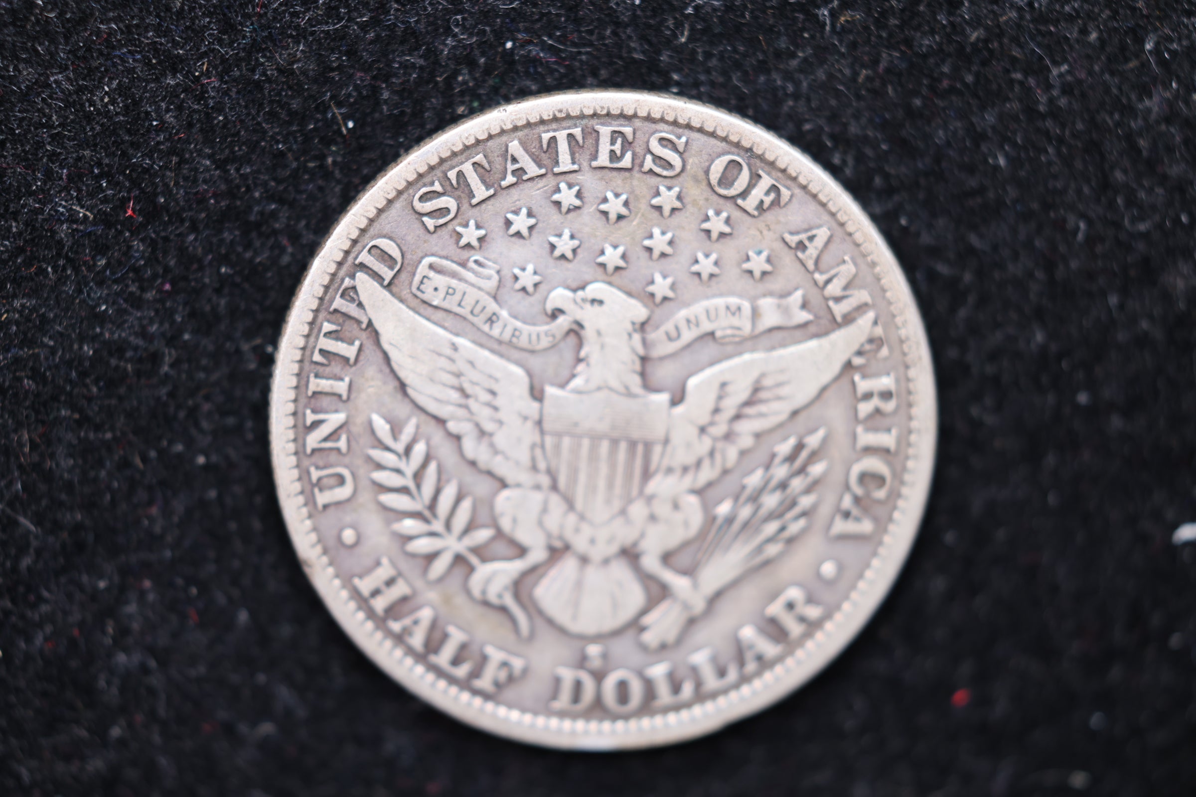 1915-S Barber Half Dollar, Very Fine Circulated Coin, Store #HR437