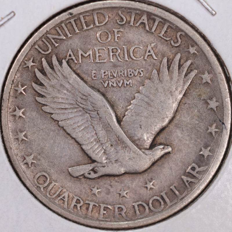 1923 Standing Liberty Quarter, Very Fine+ Circulated Coin, Store