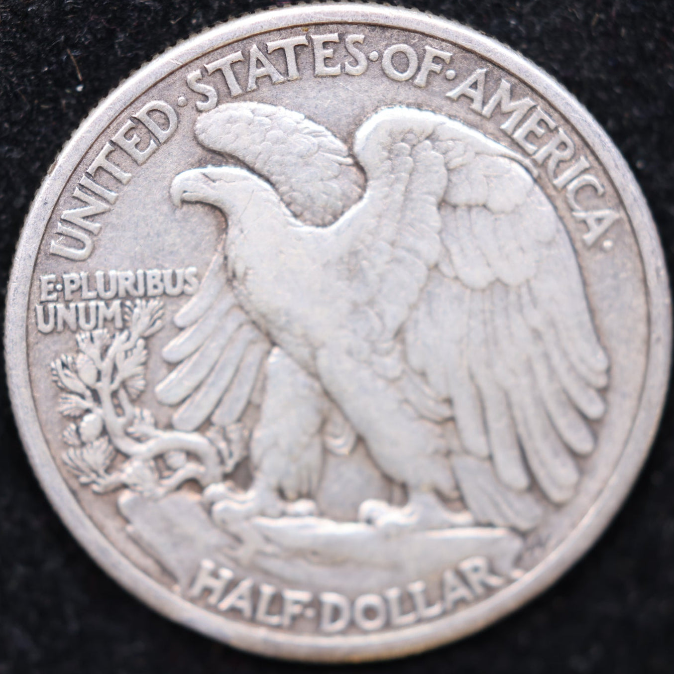 1916-D Walking Liberty Half Dollar, Very Fine Circulated Coin, Store #02157