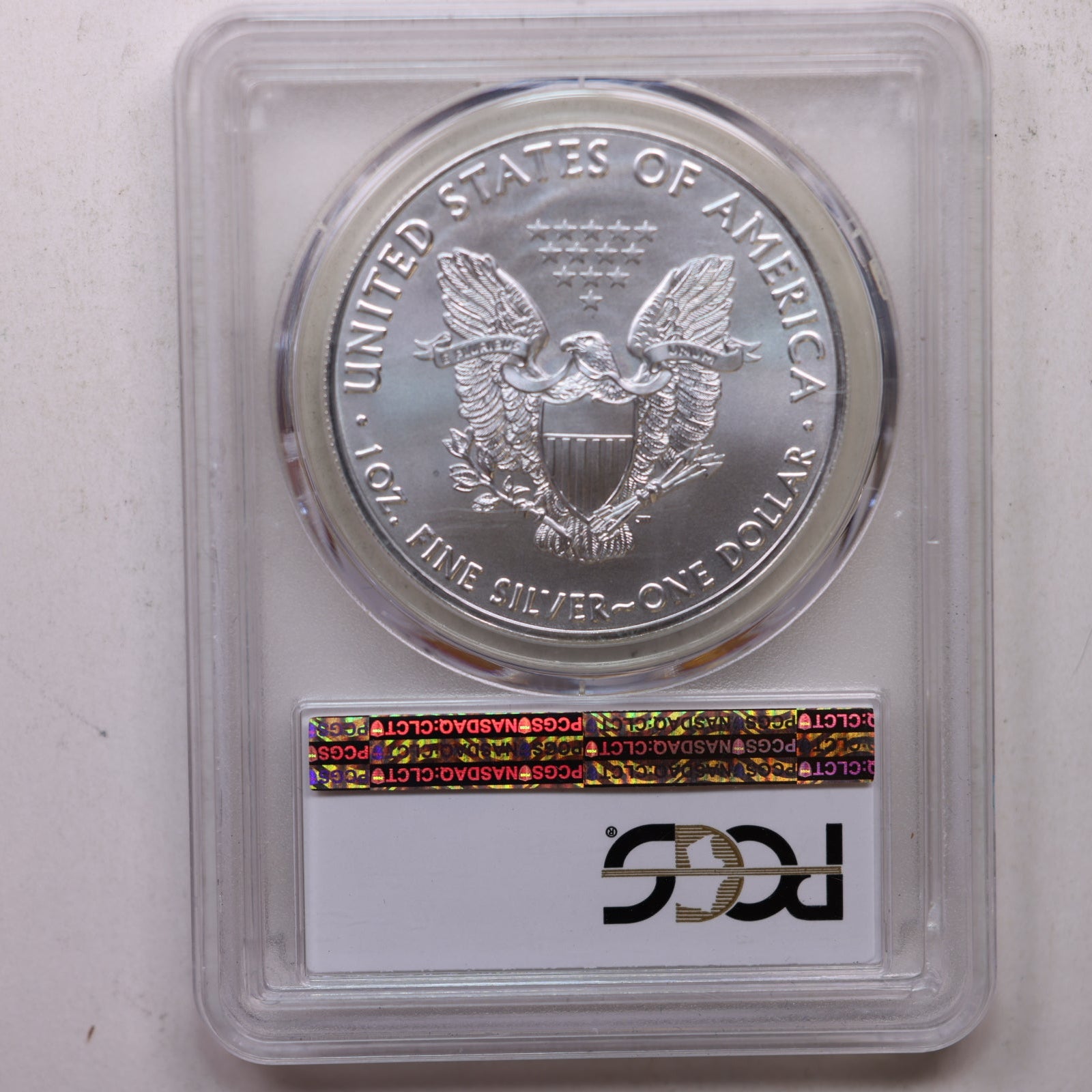 2016 American Silver Eagle, '30th Anniversary' Label, PCGS MS70, Store #AE0247