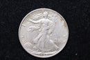 1937 Walking Liberty Half Dollar., Circulated Coin. Large Affordable Sale
