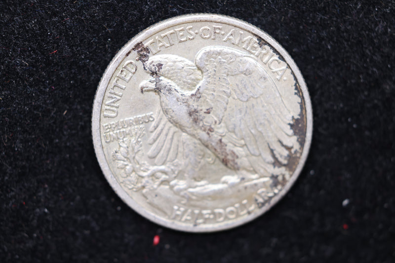 1937 Walking Liberty Half Dollar., Circulated Coin. Large Affordable Sale
