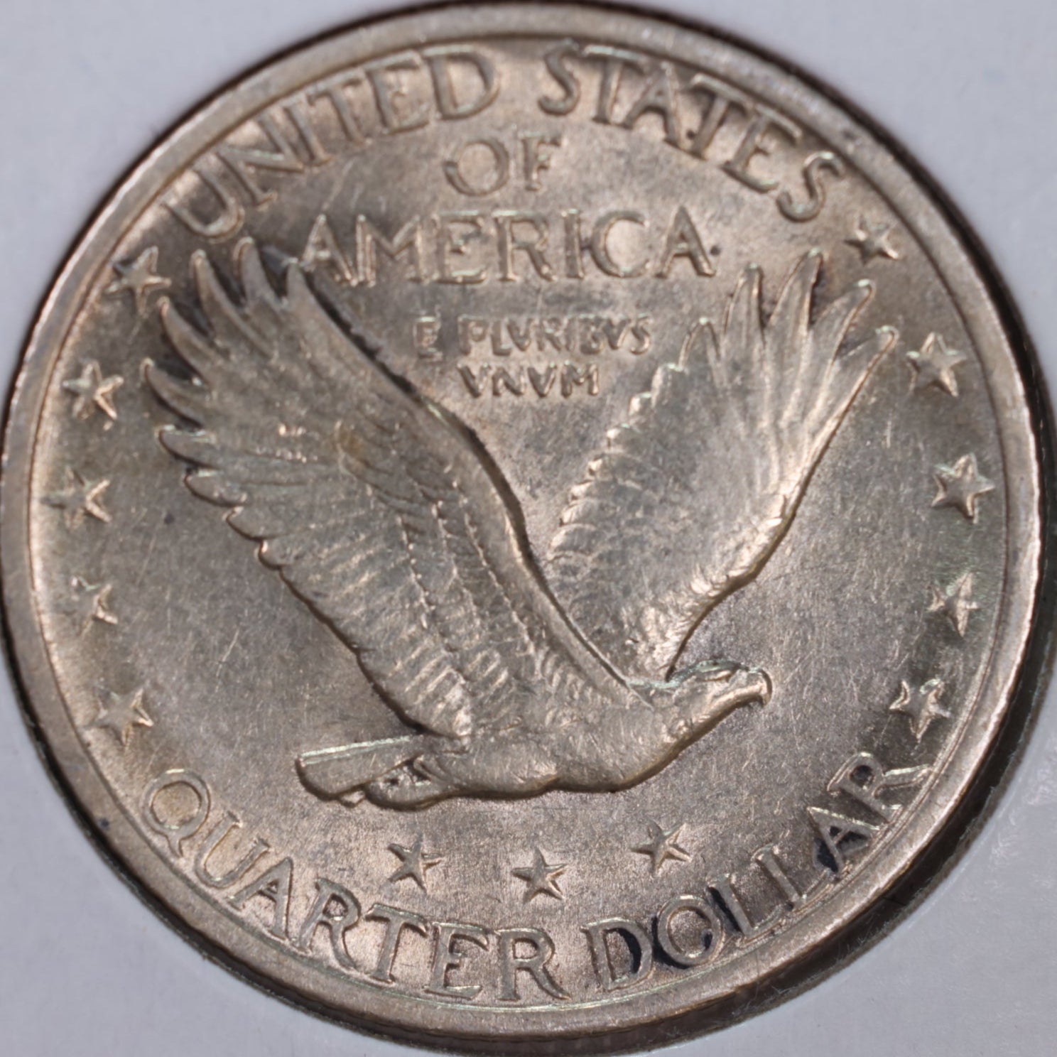 1924 Standing Liberty Quarter, Abt Uncirculated+ Coin, Store #QR0084