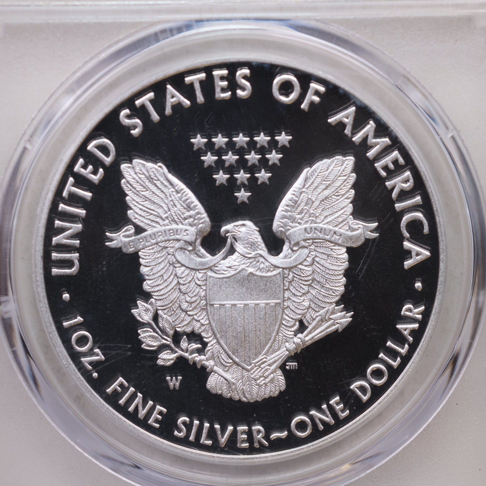 2016-W American Silver Eagle, 'Premier' Label, PCGS PF70, Store #AE0248
