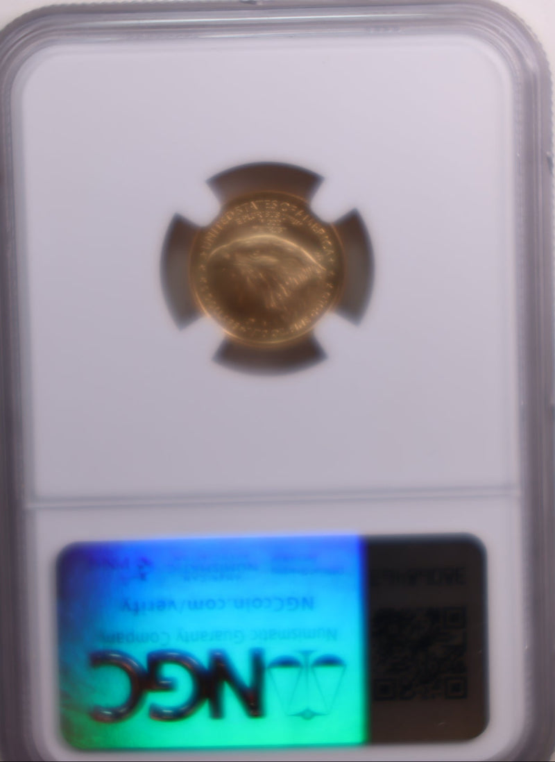 2024 $5 American Eagle, 1/10th OZT Gold Coin, NGC P.S.S. MS-70 Store