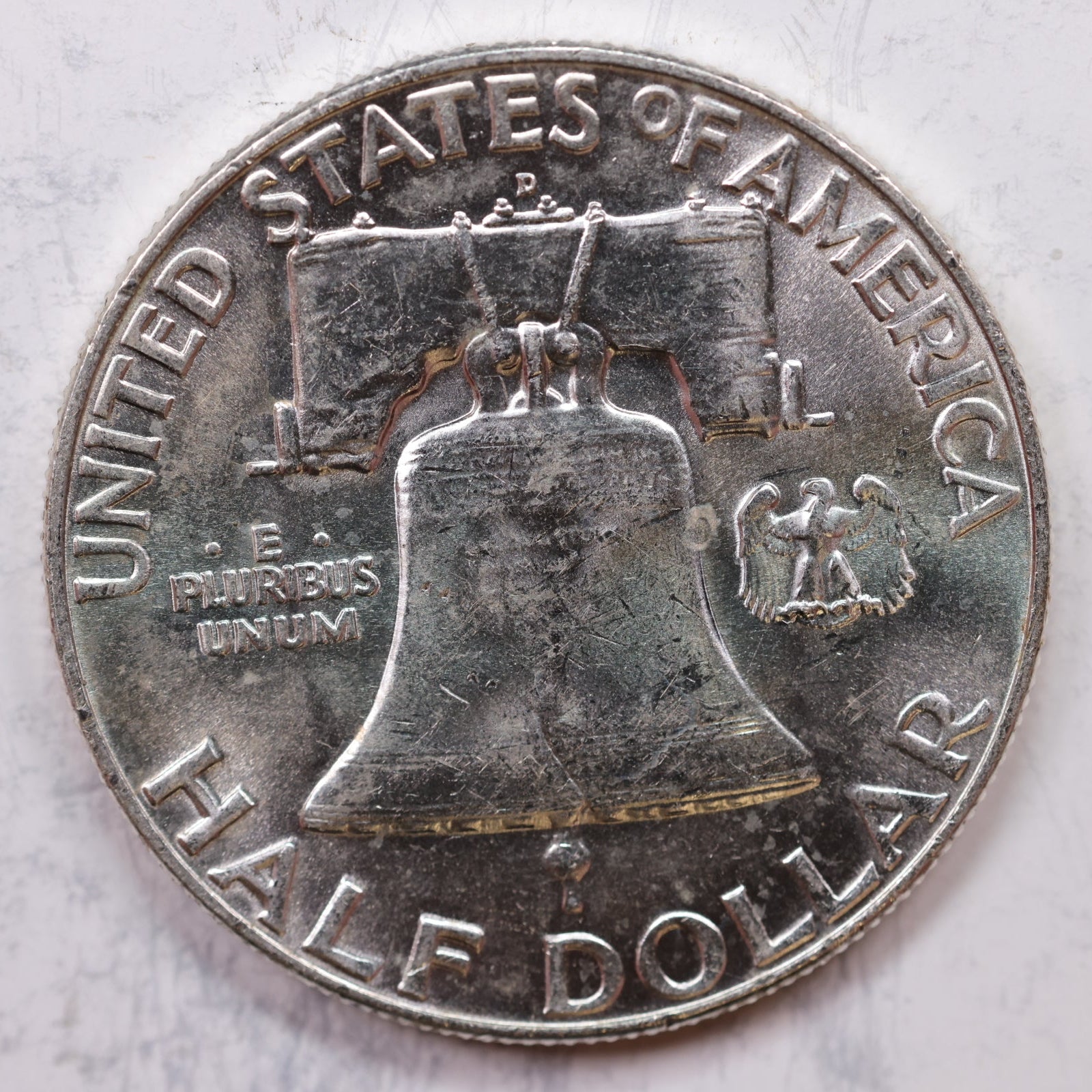 1960-D Franklin Half Dollar, Mint State Uncirculated Coin, Store #HR1198