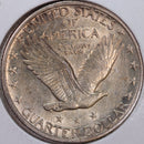 1925 Standing Liberty Quarter, Abt Uncirculated Coin, Store