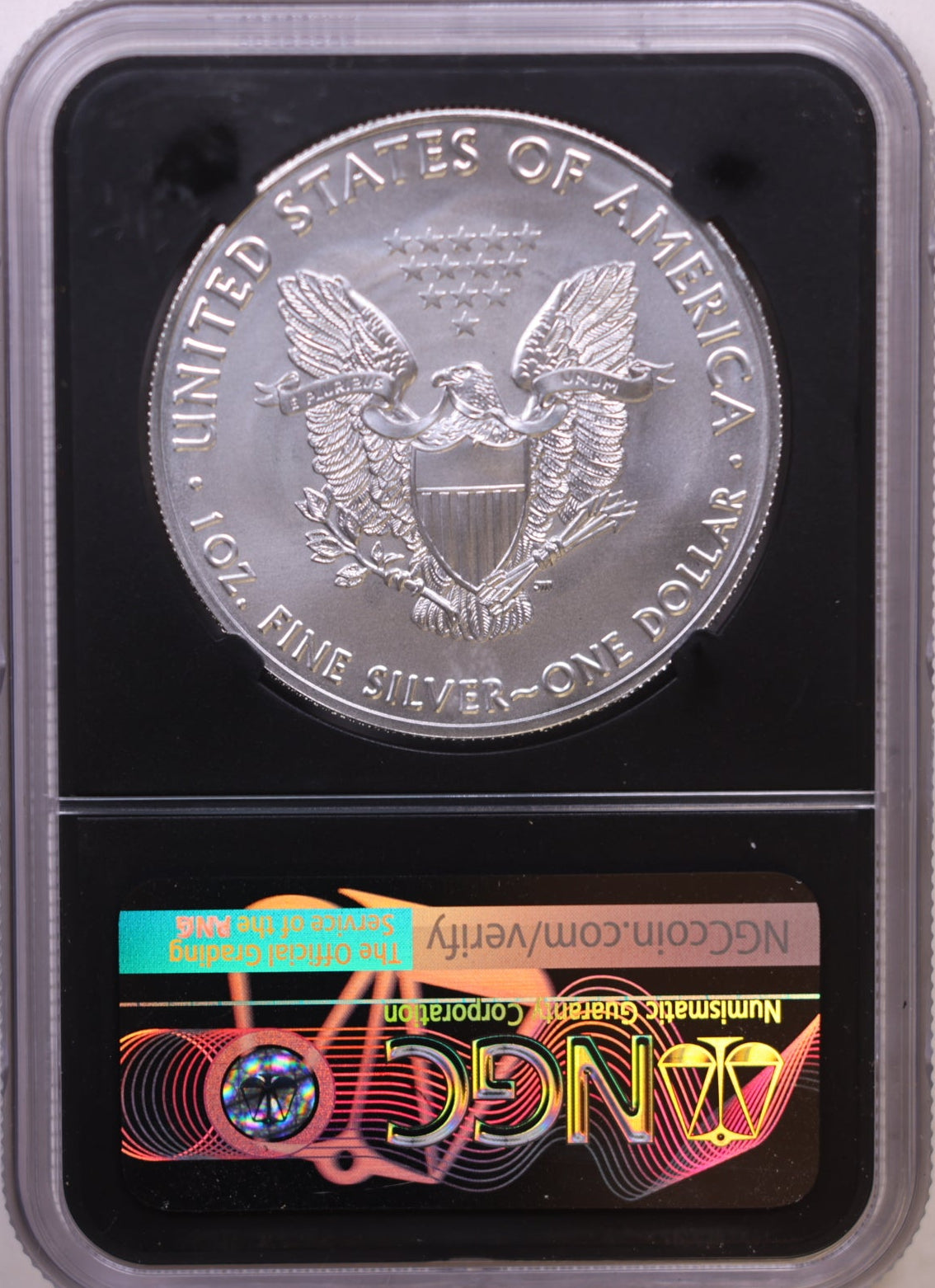 2020 American Silver Eagle, 'Mint Director's Series', NGC MS-70, Store #AE0250