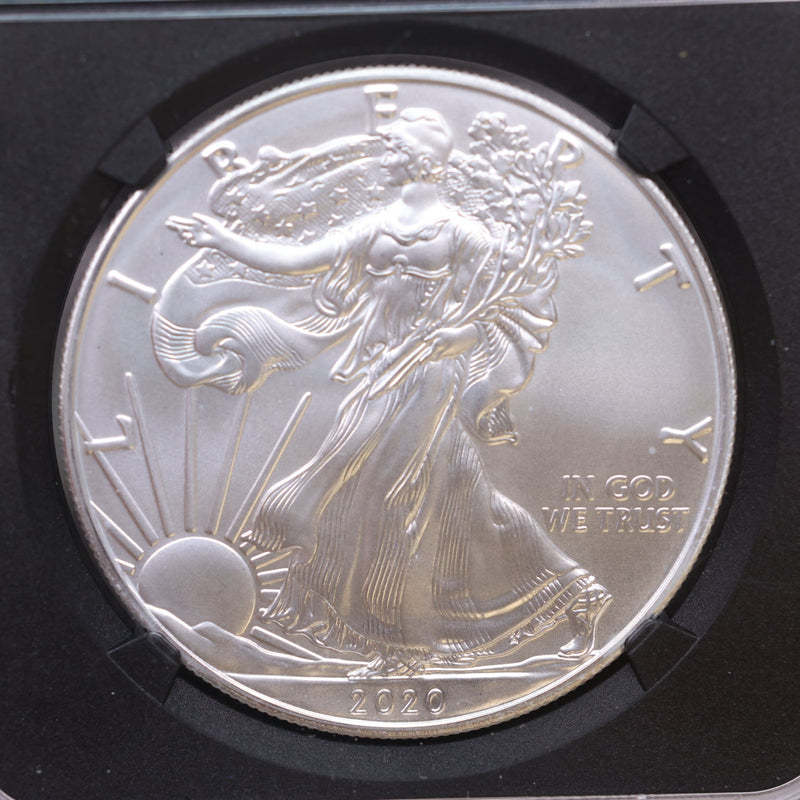 2020 American Silver Eagle, 'Mint Director's Series', NGC MS-70, Store