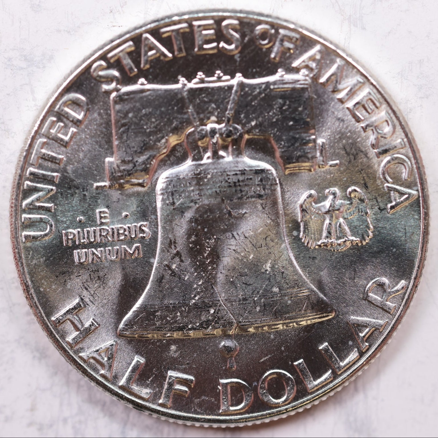 1961 Franklin Half Dollar, Mint State Uncirculated Coin, Store #HR1199