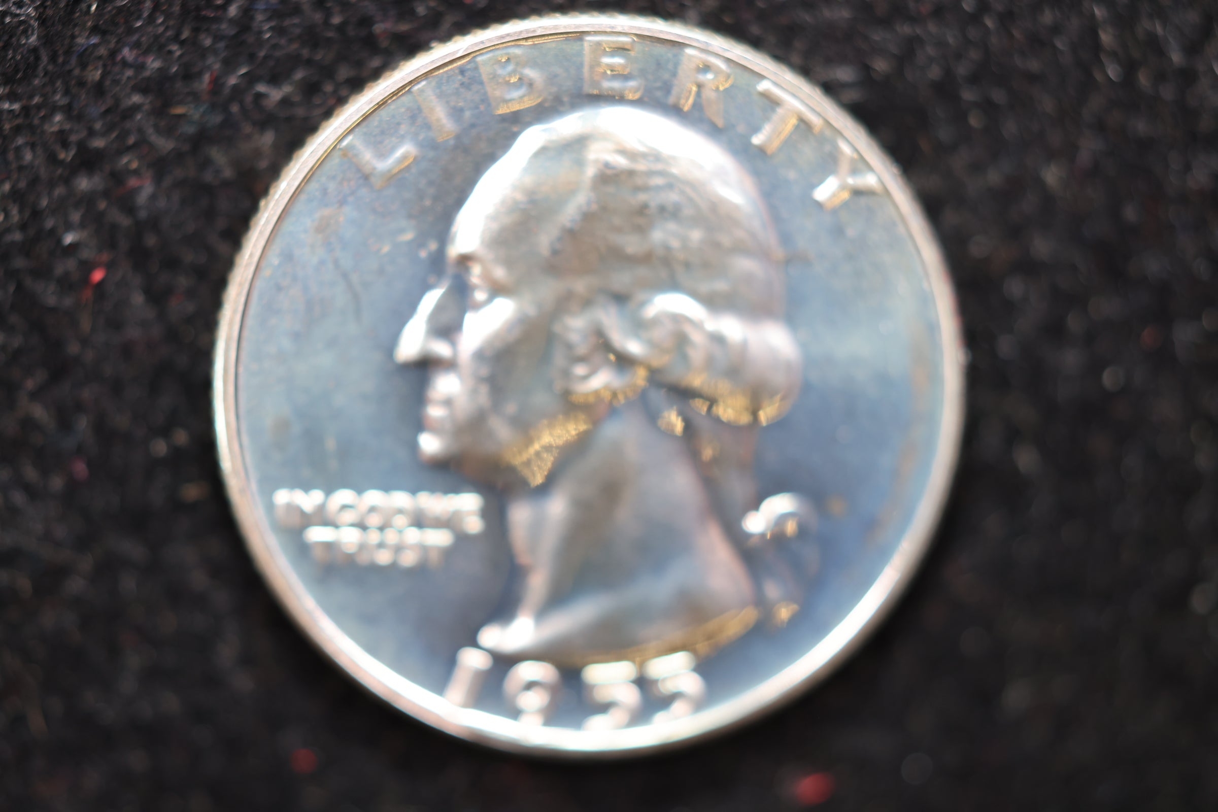 1955 Washington Silver Quarter, Proof Strike. Large Affordable Sale #02169