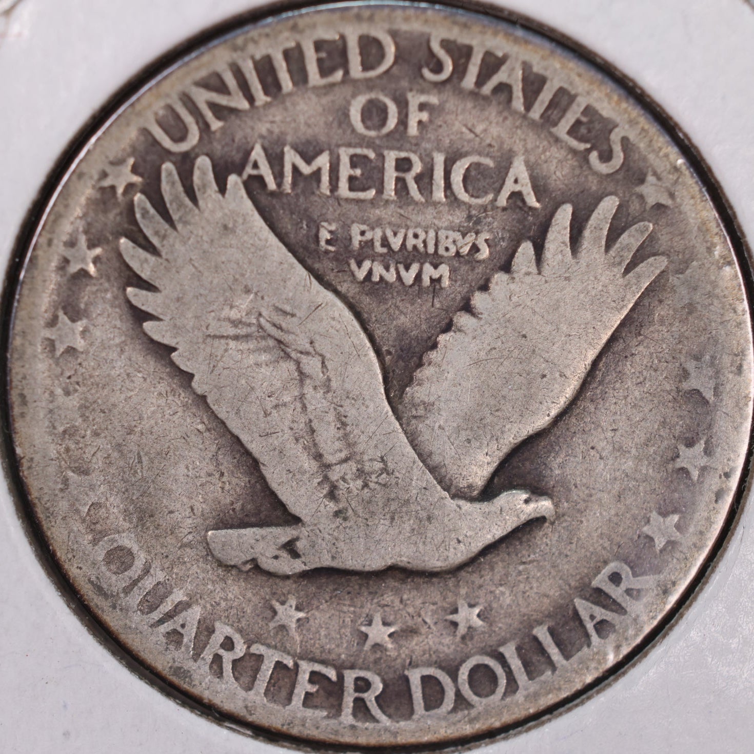 1925 Standing Liberty Quarter, Very Good Circulated Coin, Store #QR0091