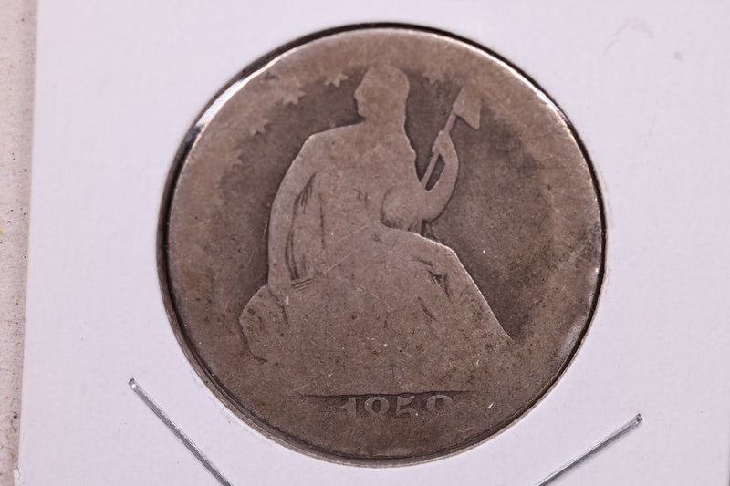 1858-O Seated Liberty Half Dollar., Fair Circulated Coin., Store