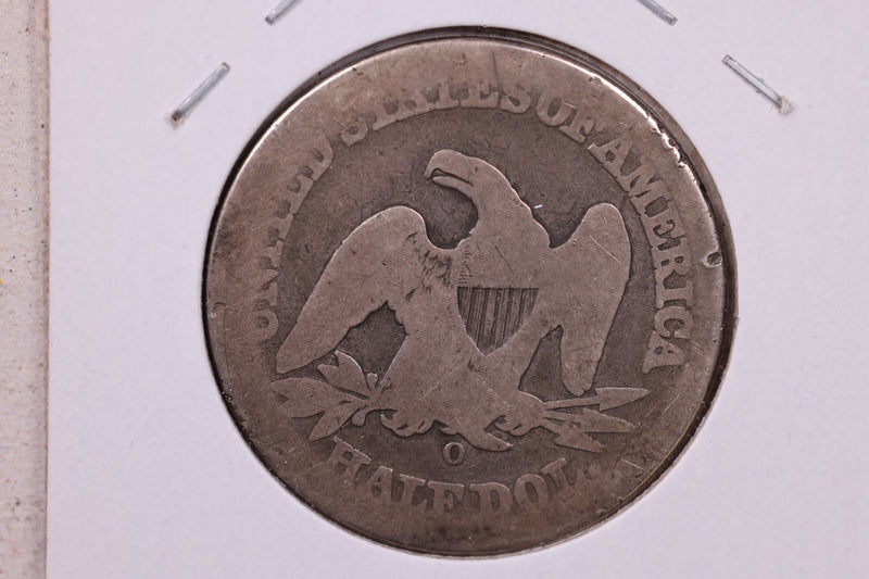 1858-O Seated Liberty Half Dollar., Fair Circulated Coin., Store