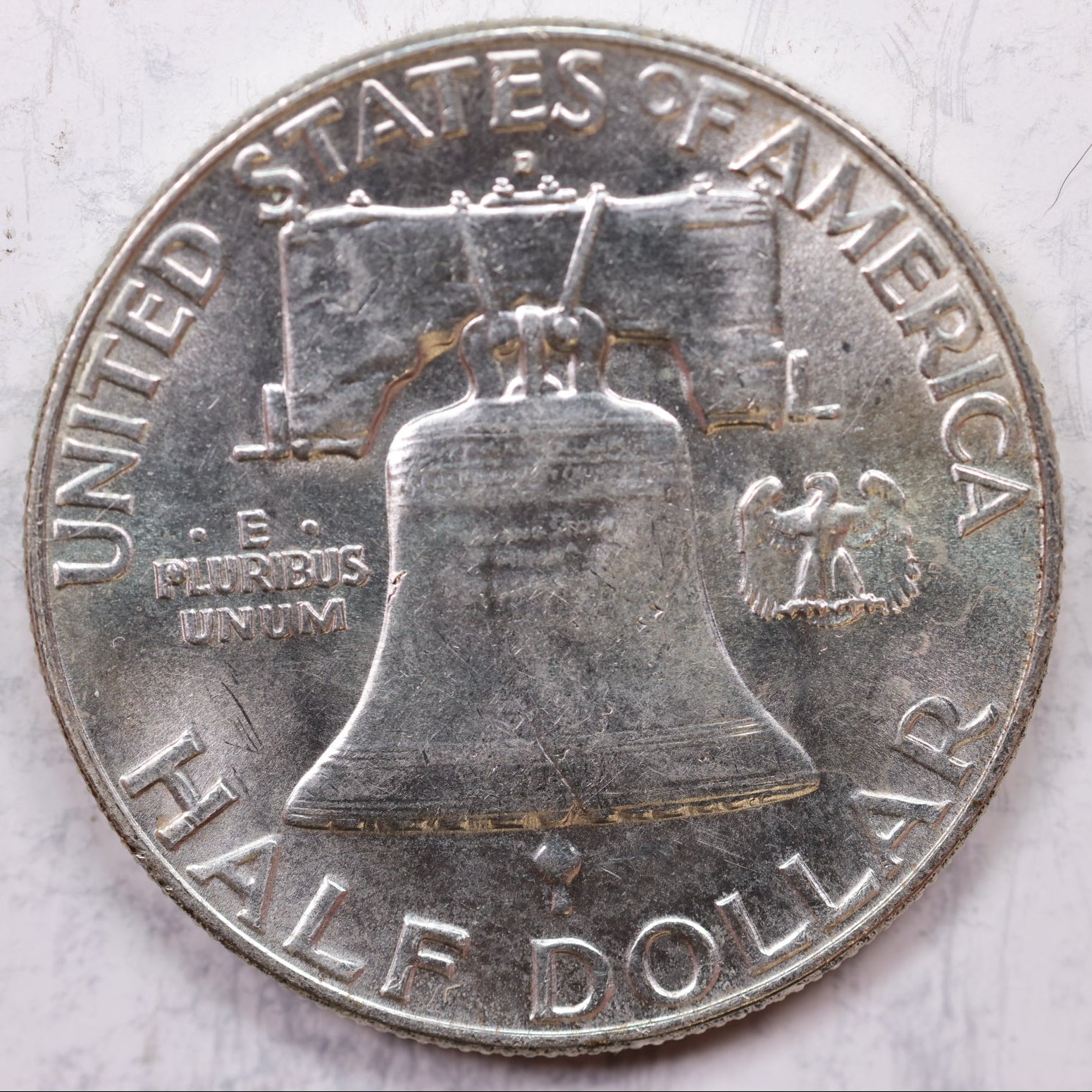 1962-D Franklin Half Dollar, Mint State Uncirculated Coin, Store #HR1204