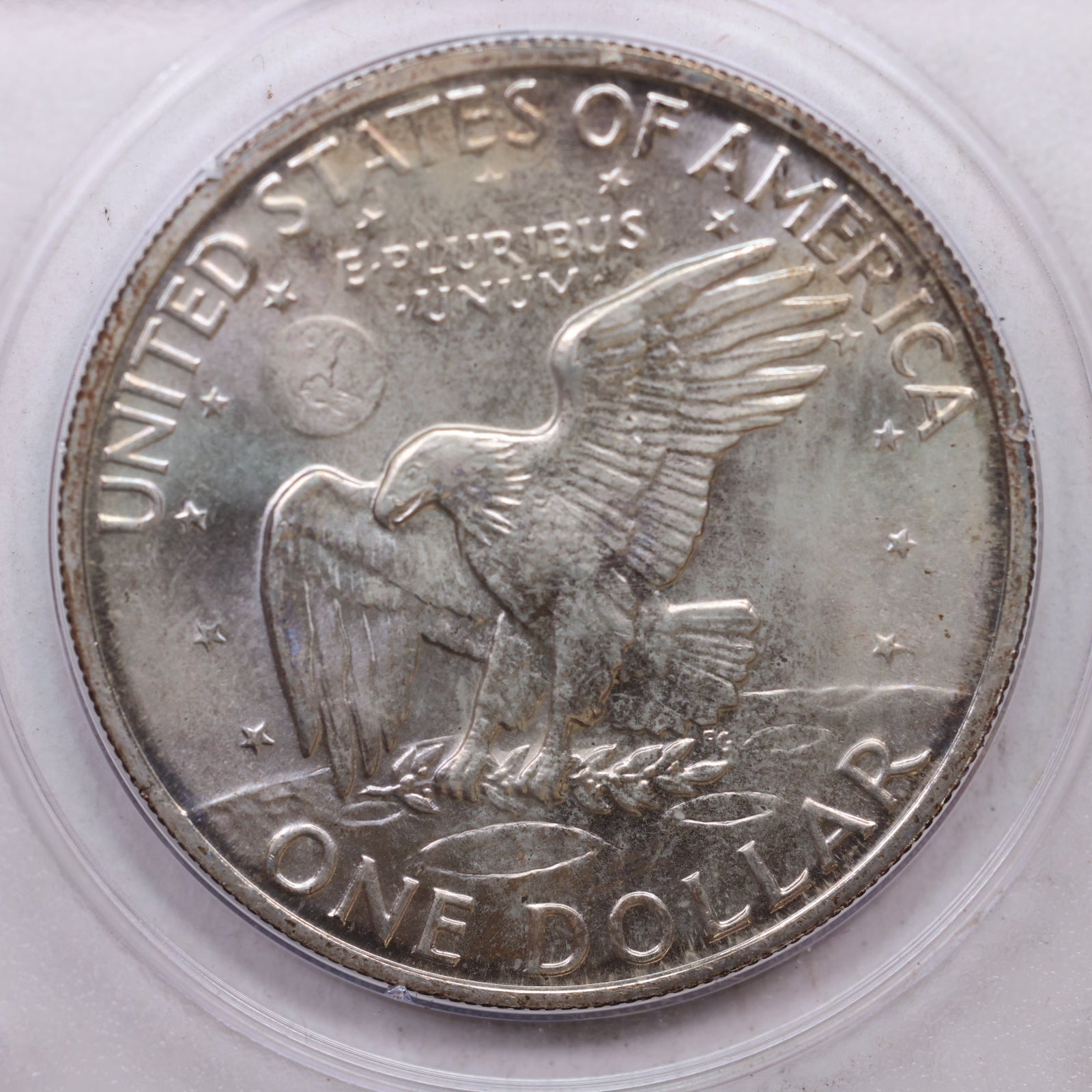 1972-S Eisenhower Dollar, Silver. Uncirculated Coin. PCGS Shaker MS-66, Store #GDR0323.