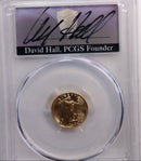 2022 $5 American Eagle, 1/10th OZT Gold Coin, PCGS Signed MS-70 Store