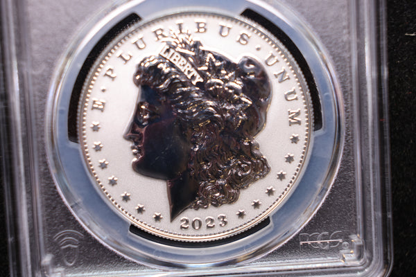 2023-S Morgan Silver Dollar, Reverse Proof, PCGS PR69, SALE #88152