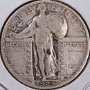 1925 Standing Liberty Quarter, Fine Circulated Coin, Store