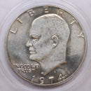 1974-S Eisenhower Dollar, Silver. Uncirculated Coin. PCGS Shaker MS-64, Store