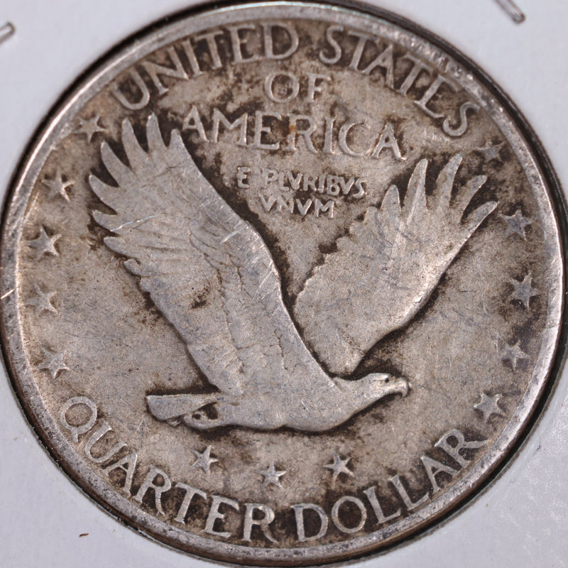 1925 Standing Liberty Quarter, Very Fine Circulated Coin, Store