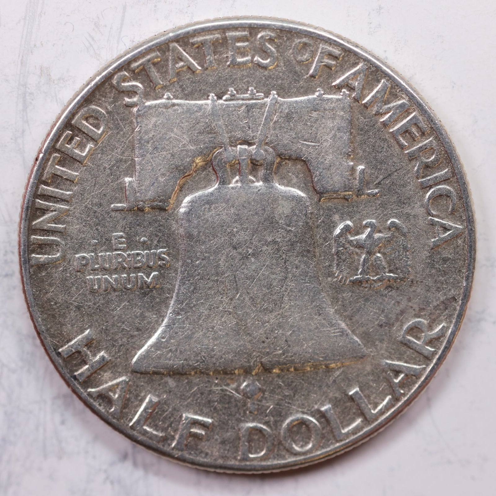 1958 Franklin Half Dollar, Very Good Circulated Coin, Store #HR1210